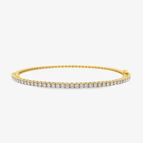 1.15CT Diamond Bangle Bracelet