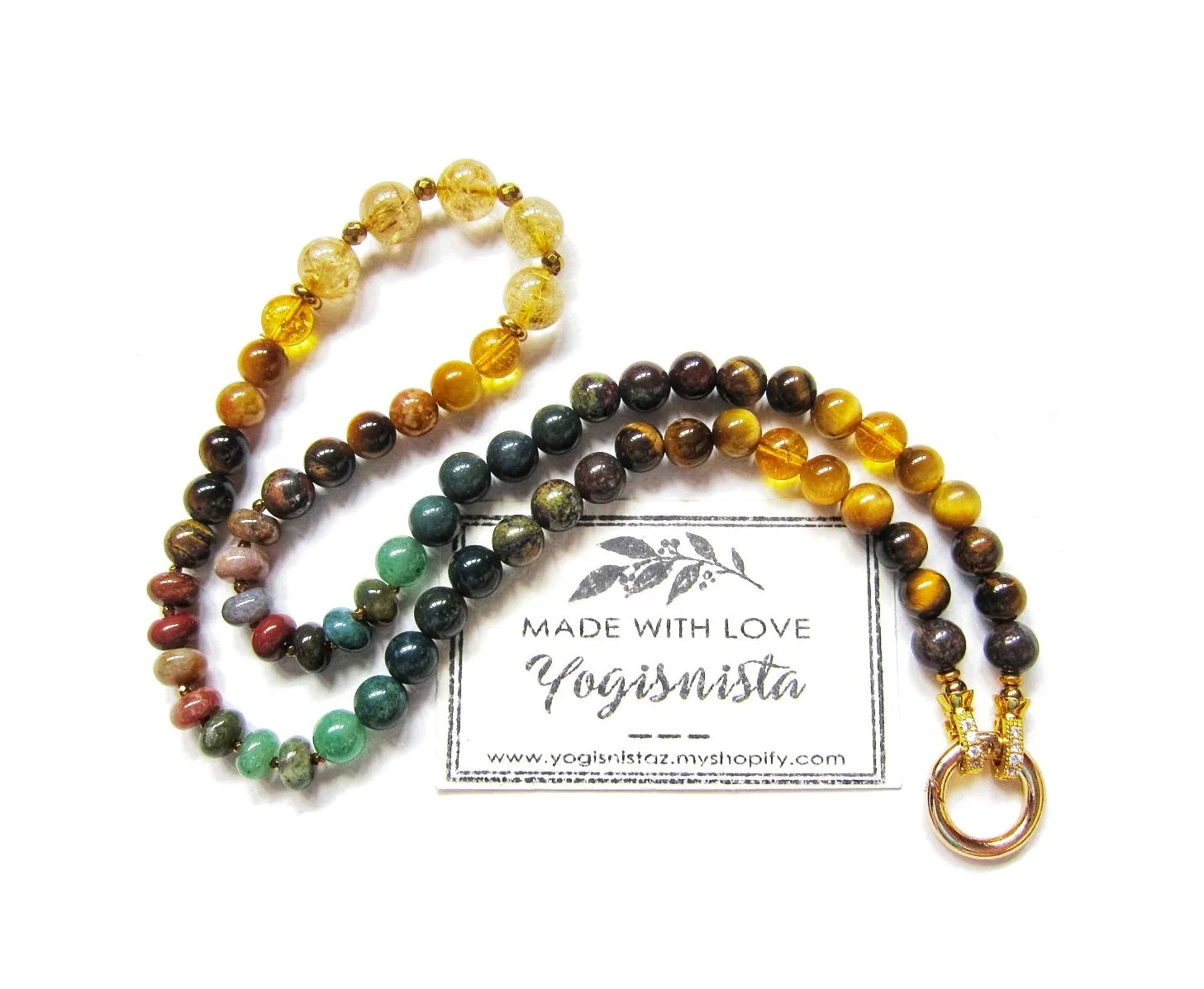 Abundance Glow Beaded Necklace - Limited Edition