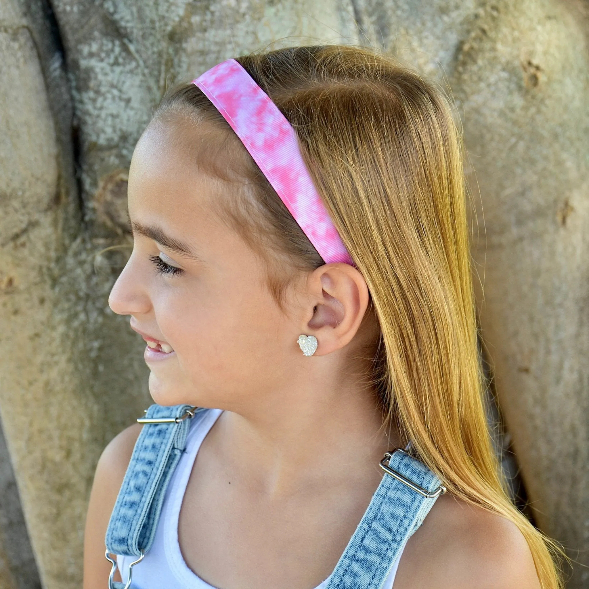 Adjustable No Slip Tonal Tie Dye Headband