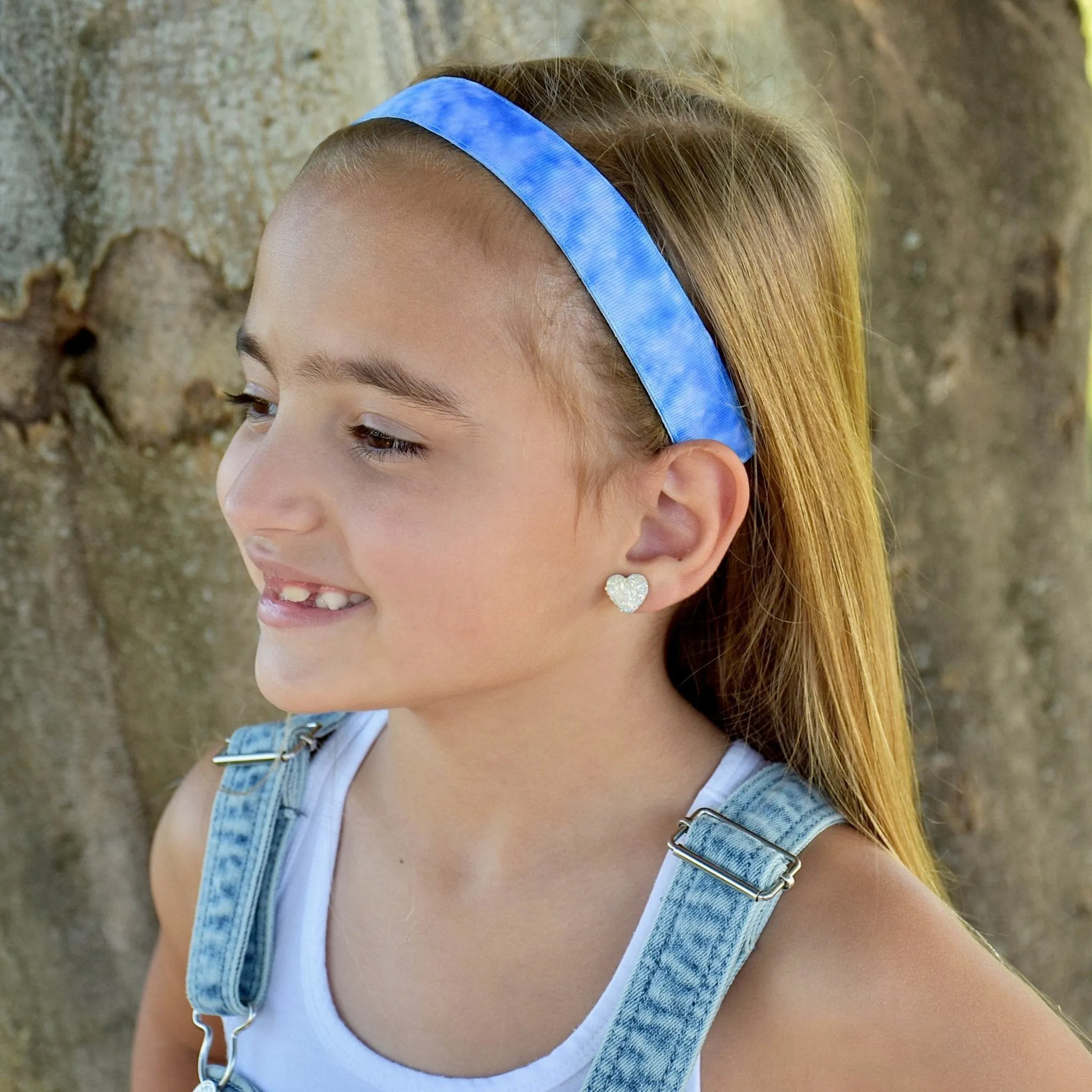 Adjustable No Slip Tonal Tie Dye Headband