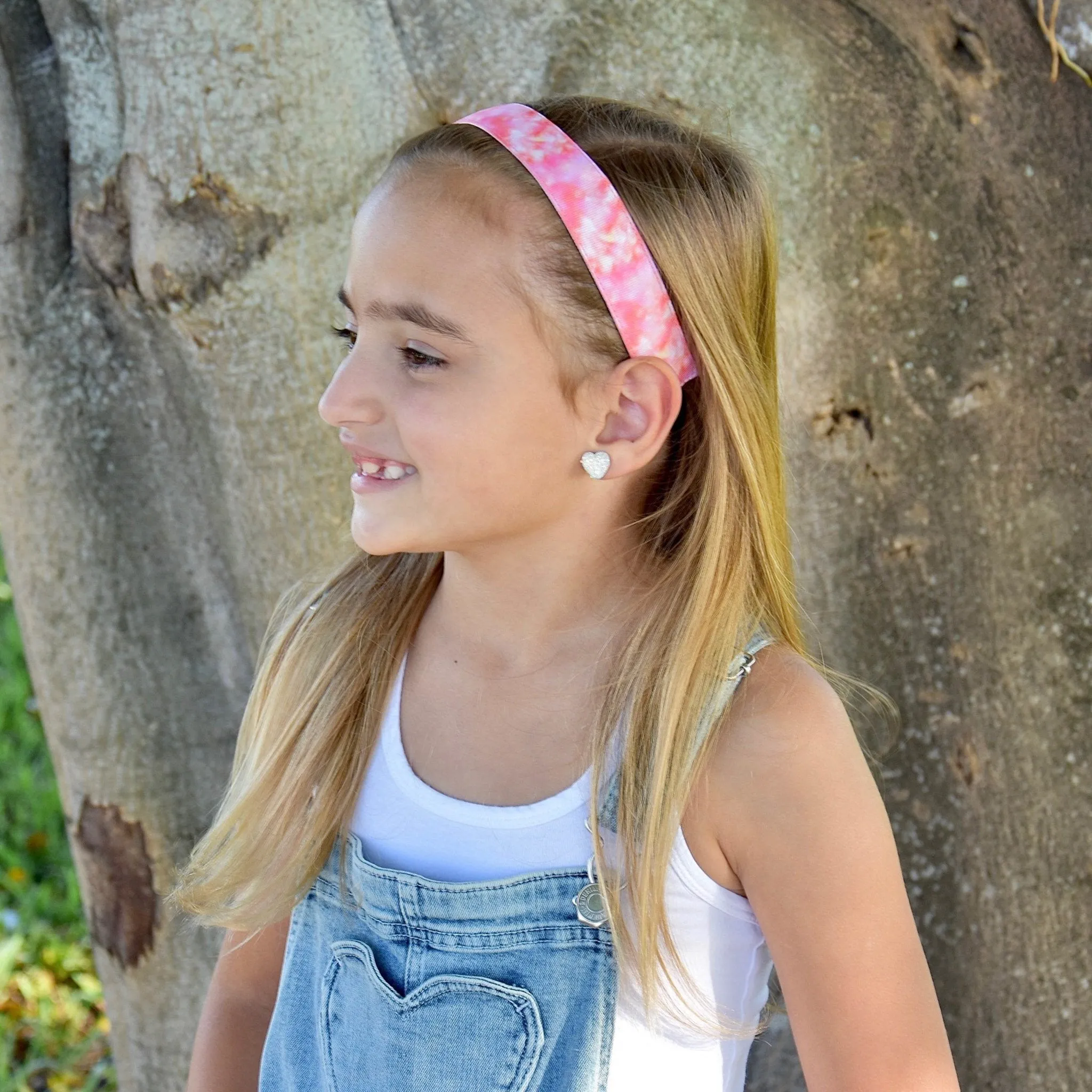 Adjustable No Slip Tonal Tie Dye Headband