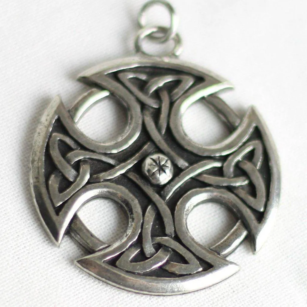 Asgard Nevern Cross Celtic Pendant