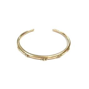 Brass Bangle Bracelet