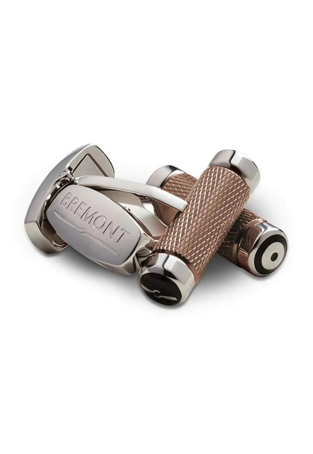 Bremont MB T-Bar Knurled Bronze Cufflinks