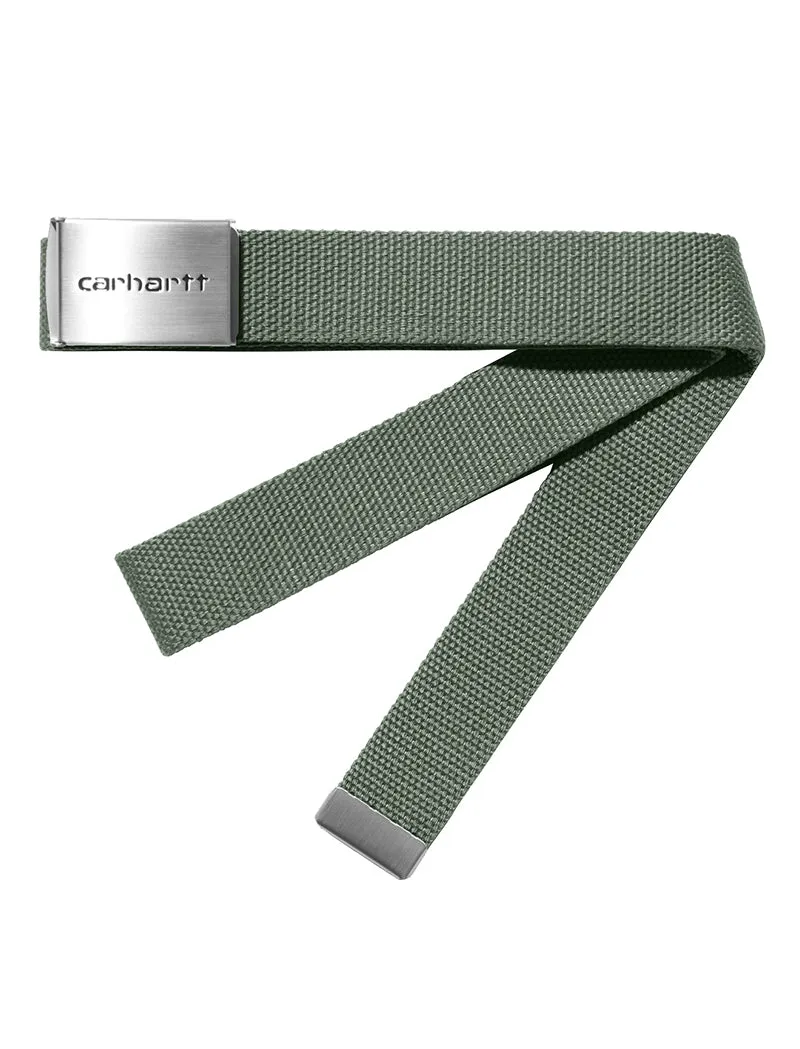 Carhartt WIP Clip Belt Chrome Park