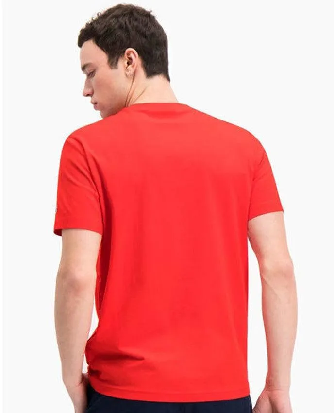 CHAMPION T-Shirt Logo Red 214195