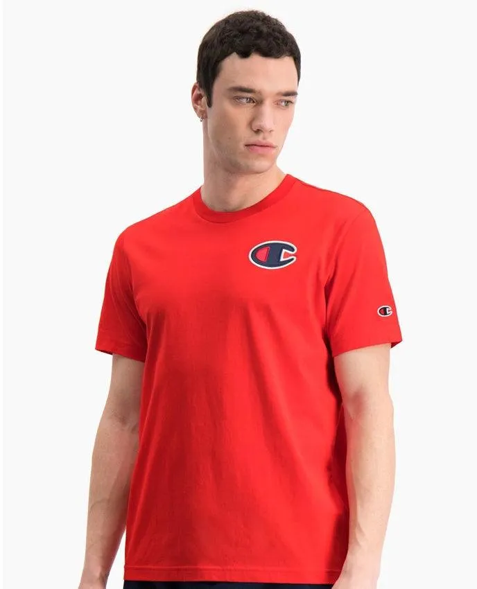 CHAMPION T-Shirt Logo Red 214195