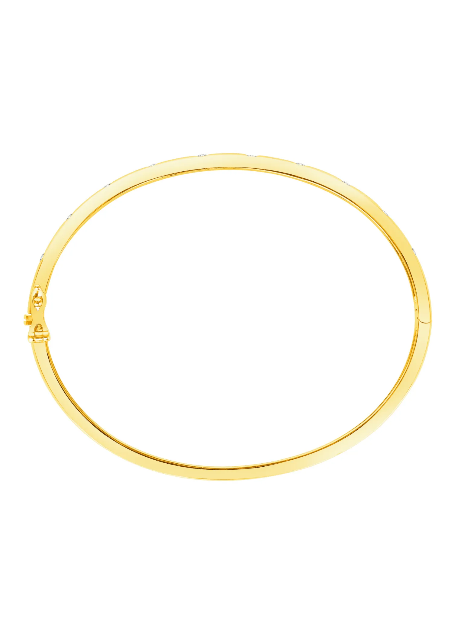 Charlotte Diamond Bangle 14K