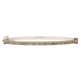 Chloe Gray Diamond Bangle