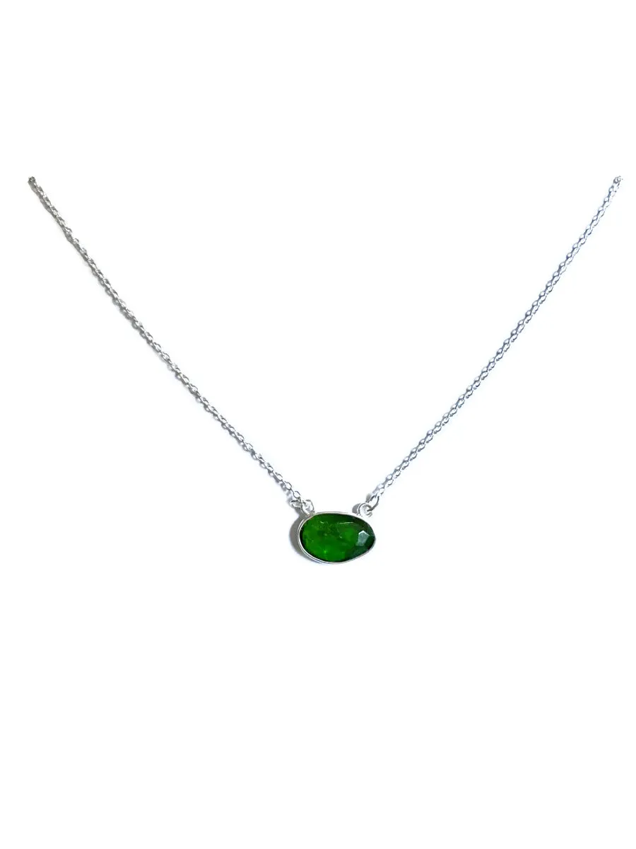 Chrome Diopside Necklace