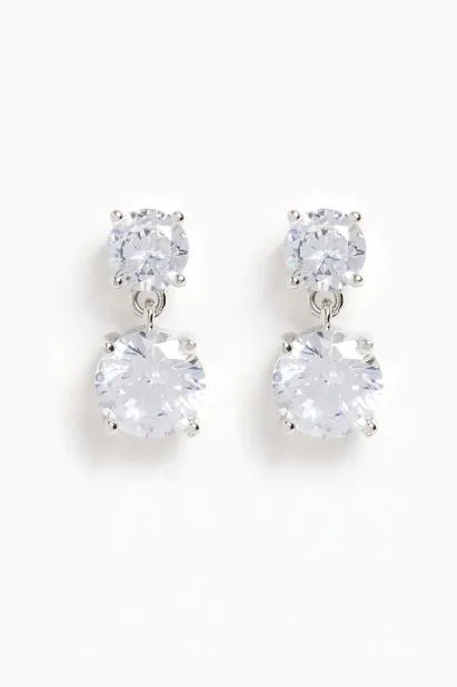 CZ Drop Earring