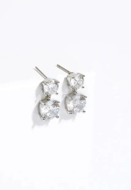 CZ Drop Earring