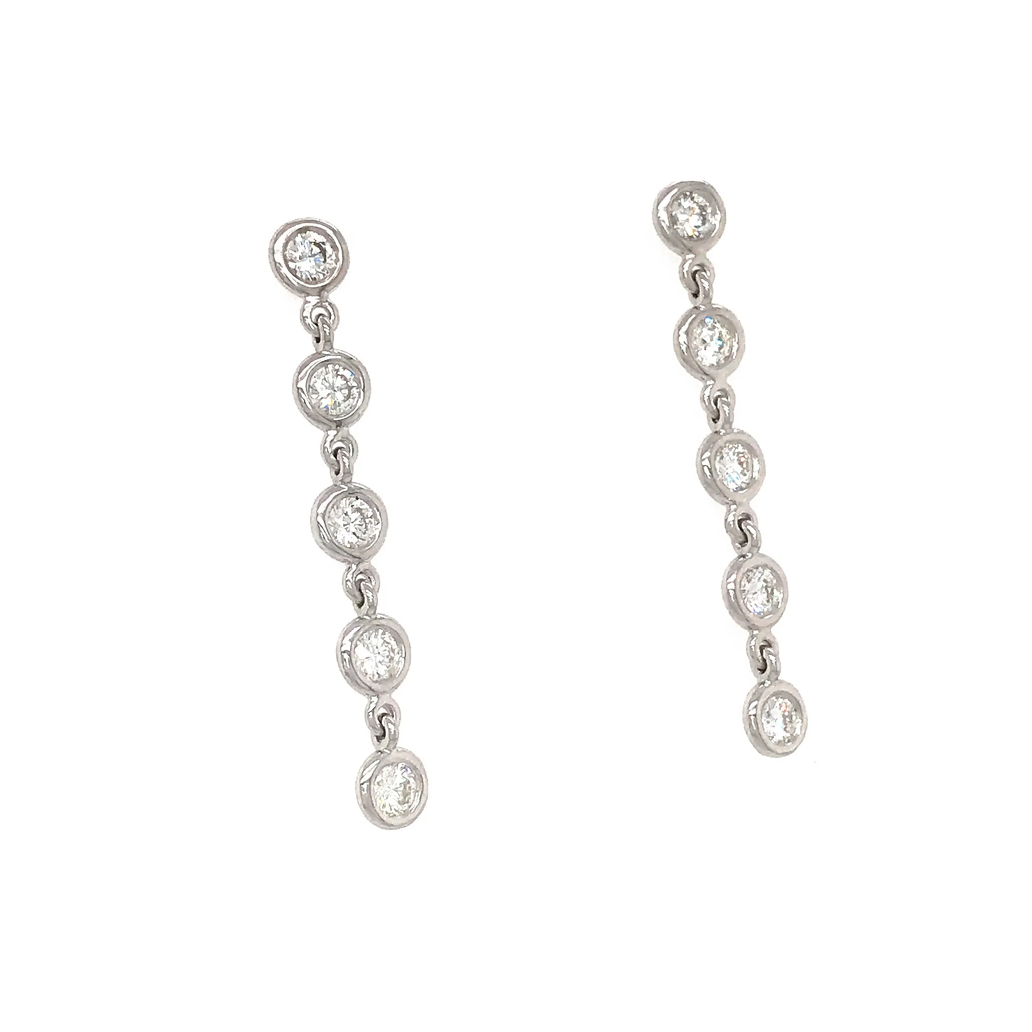 Diamond Drop Earrings