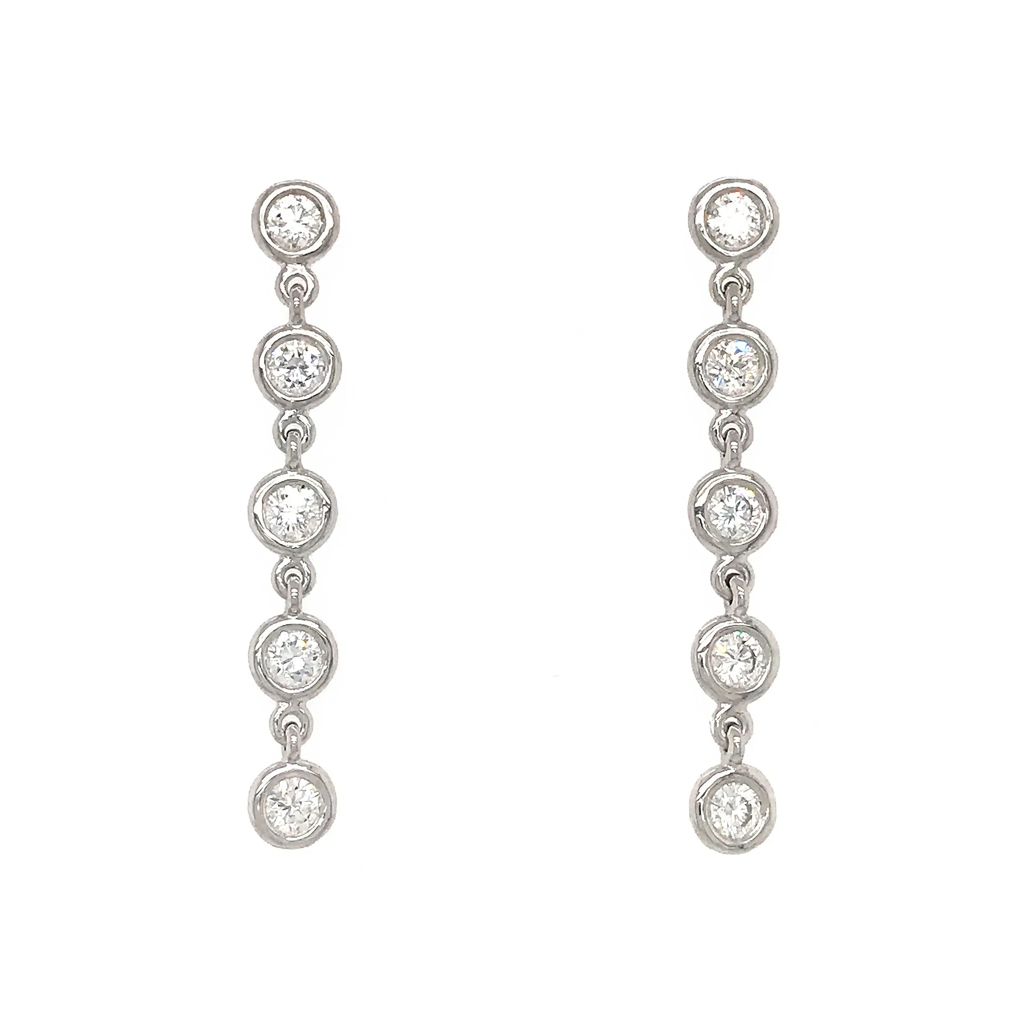 Diamond Drop Earrings