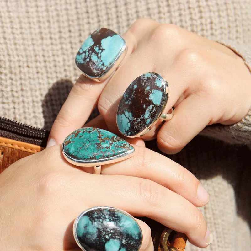 Dixie Turquoise Bohemian Ring (C)