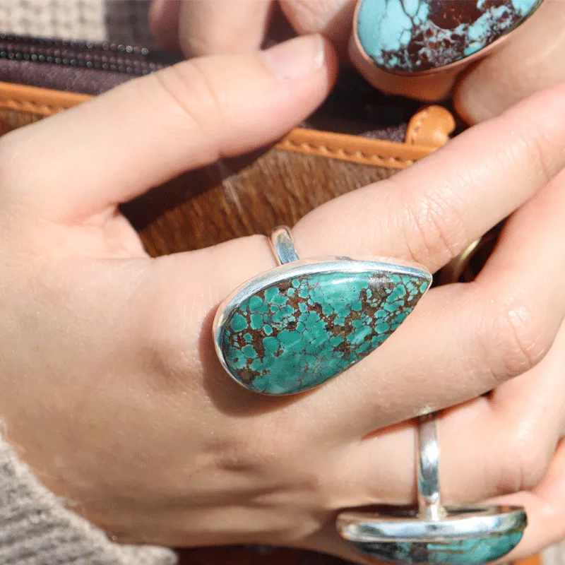 Dixie Turquoise Bohemian Ring (C)