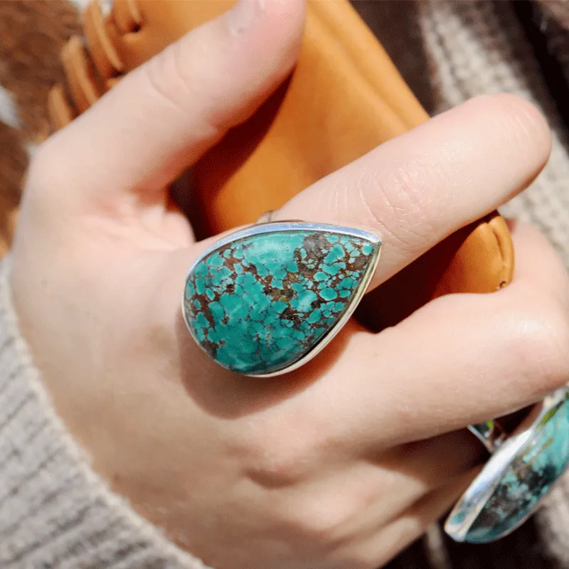 Dixie Turquoise Bohemian Ring (C)