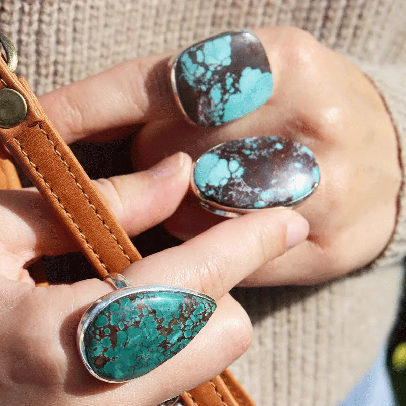 Dixie Turquoise Bohemian Ring (C)