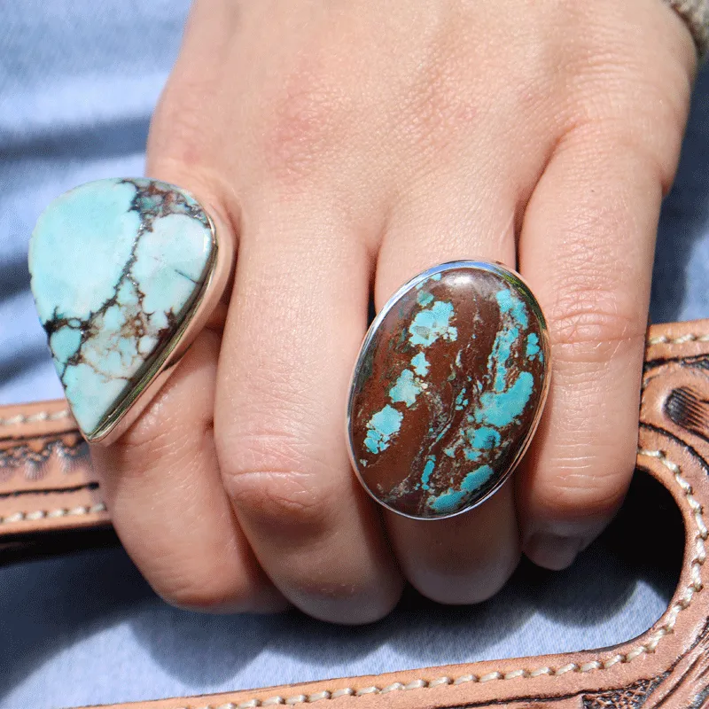 Dixie Turquoise Bohemian Ring (W)