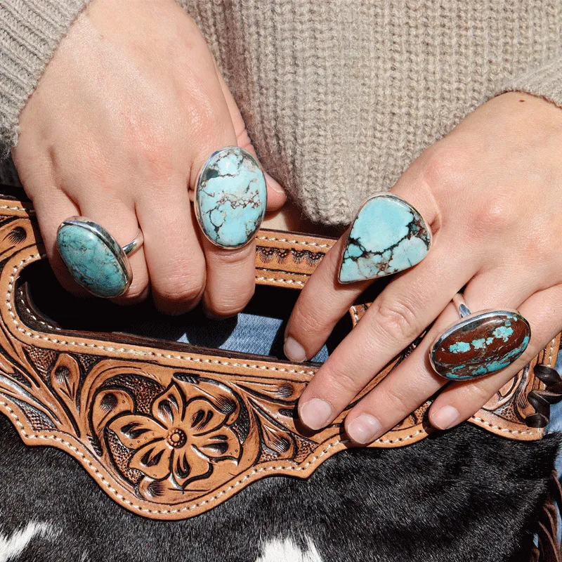 Dixie Turquoise Bohemian Ring (W)