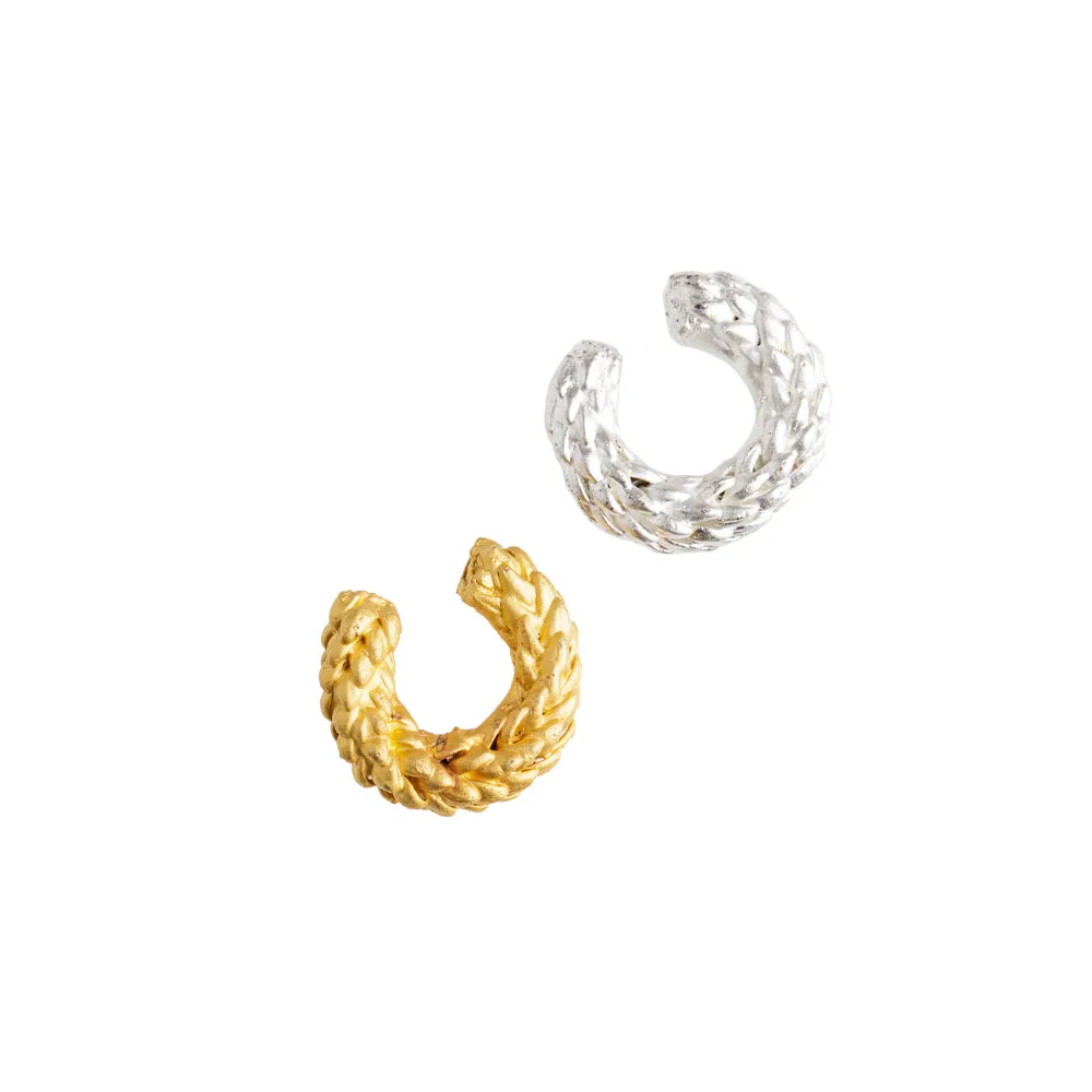 EAR CUFF ARAUCARIA - PLATEADO