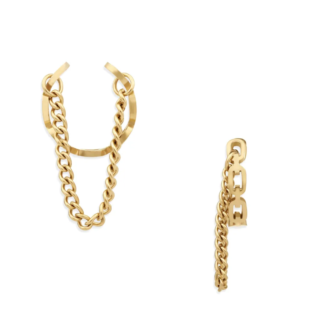 Ellie Vail - Billy Chain Ear Cuff - Set of 2