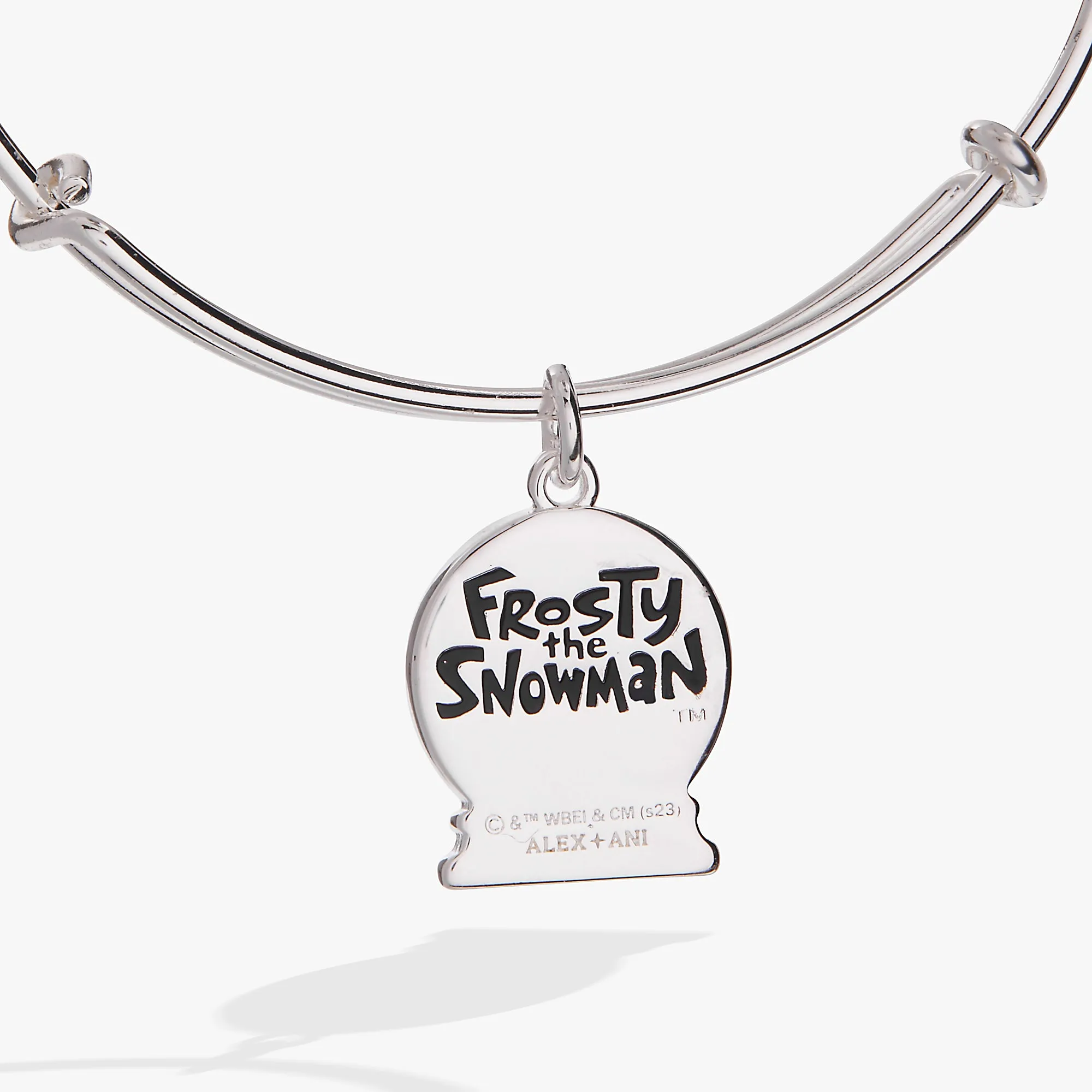 FROSTY THE SNOWMAN Snowglobe Charm Bangle