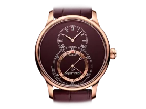 GRANDE SECONDE QUANTIME BURGUNDY ENAMEL