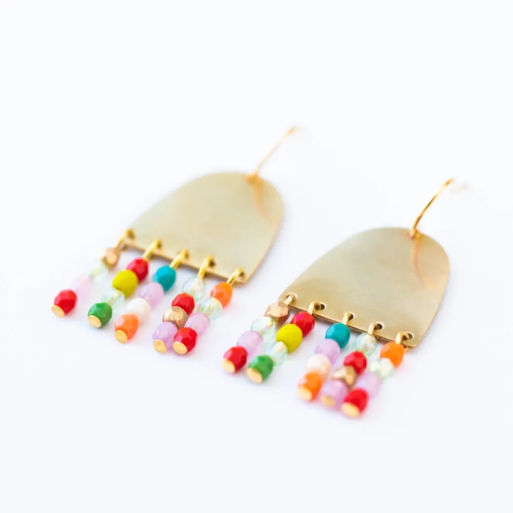 Hallie Fringe Earrings