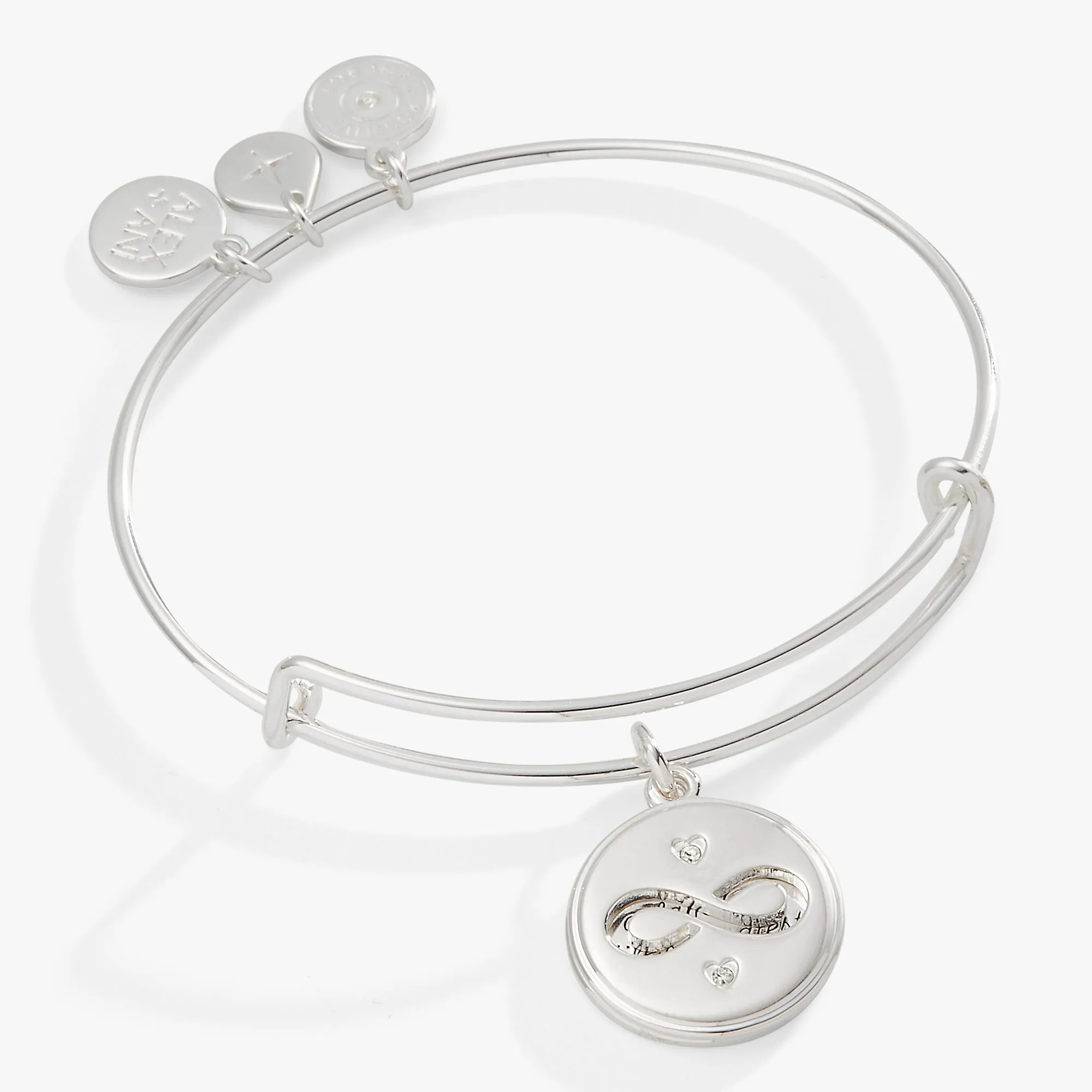 Hidden Message Infinity Affirmation Bangle