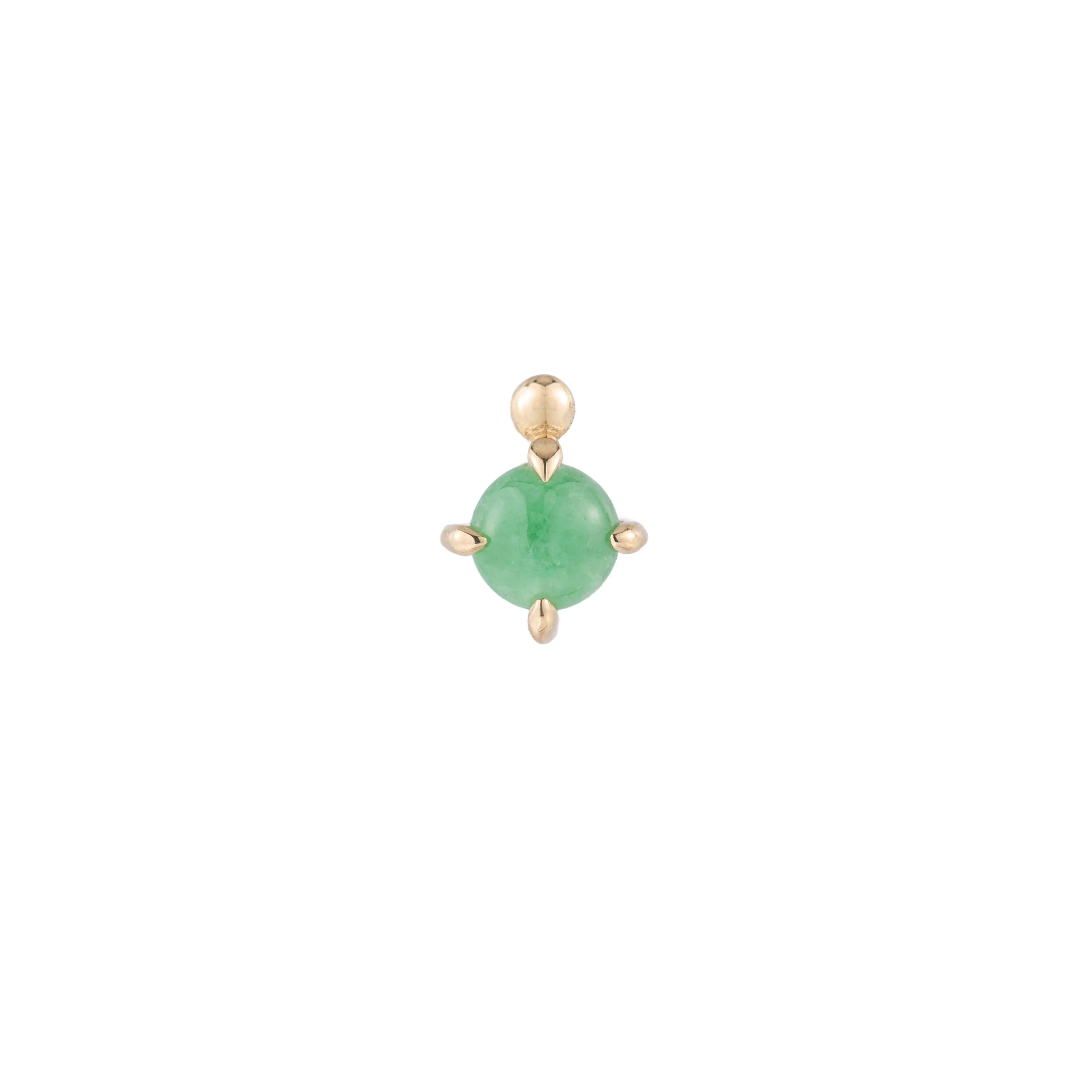 Jadeite Stud (Single)