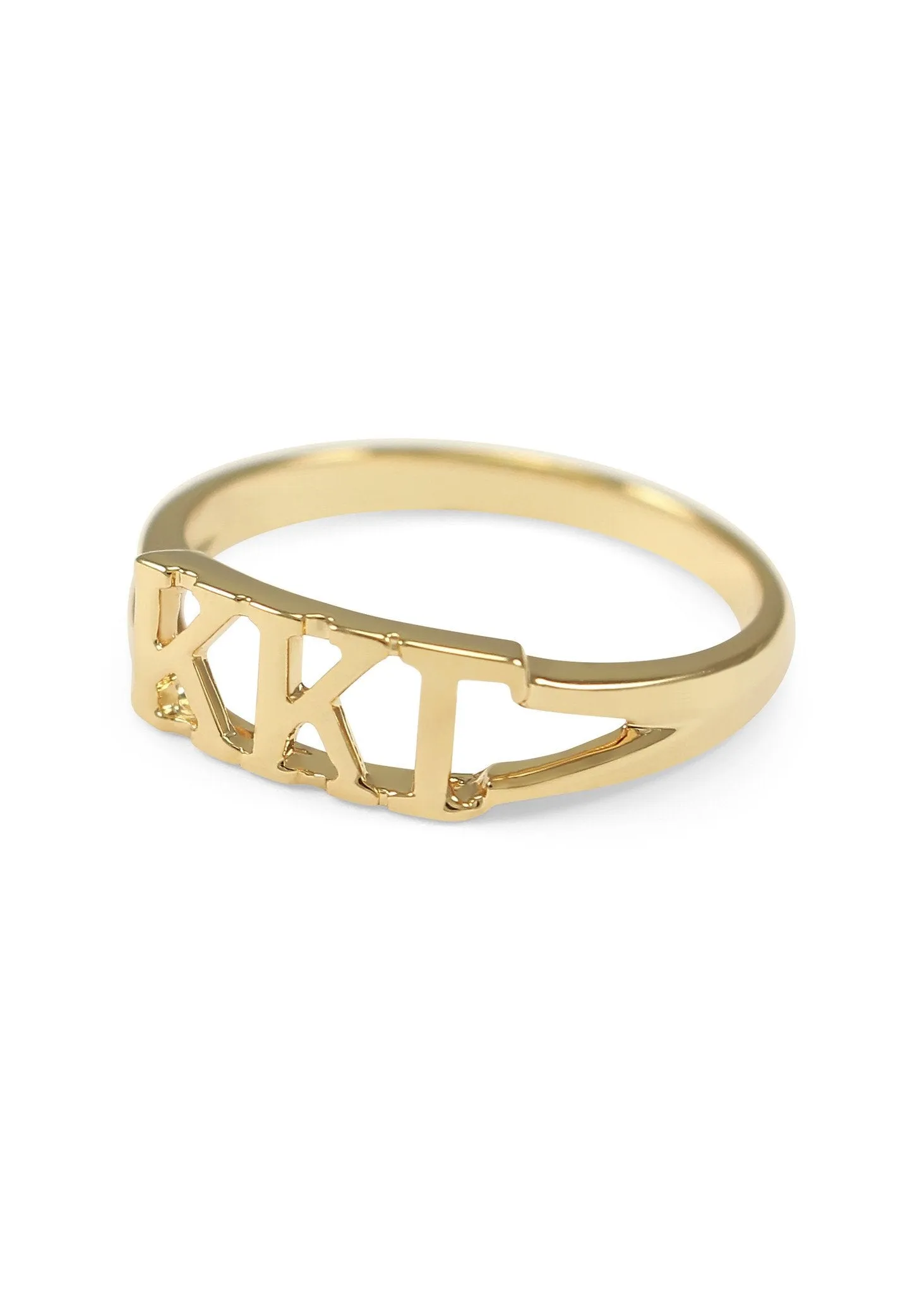 Kappa Kappa Gamma Sunshine Gold Ring