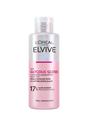 L’Oréal Paris Elvive Glycolic Gloss 5 Minute Lamination Treatment for Dull Hair 200ml