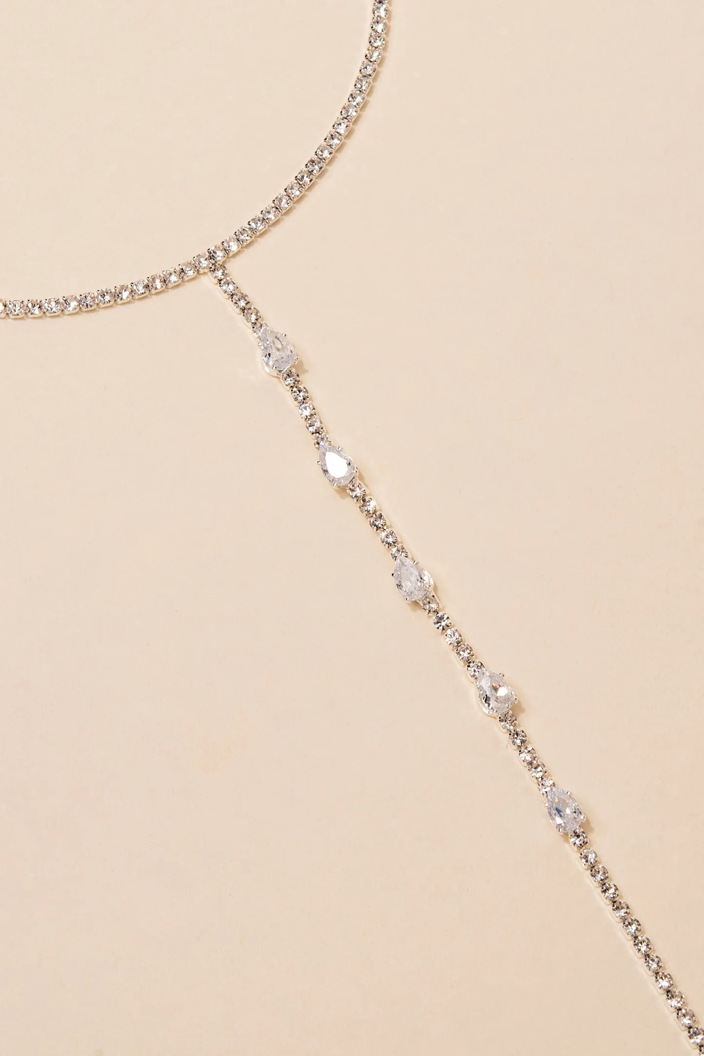 Mia Single Line Drop Necklace