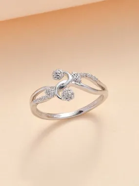 Multi Flower Band Ring For Women