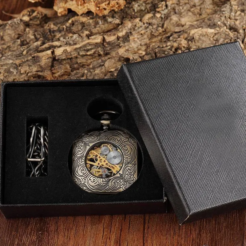 Mystical Kirin Mechanical Pocket Watch