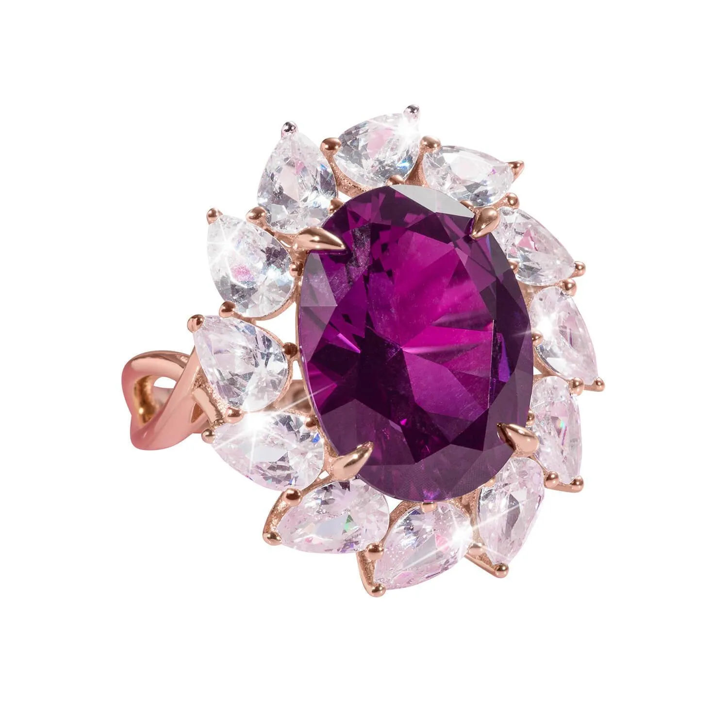 Orchid Queen Ladies Ring