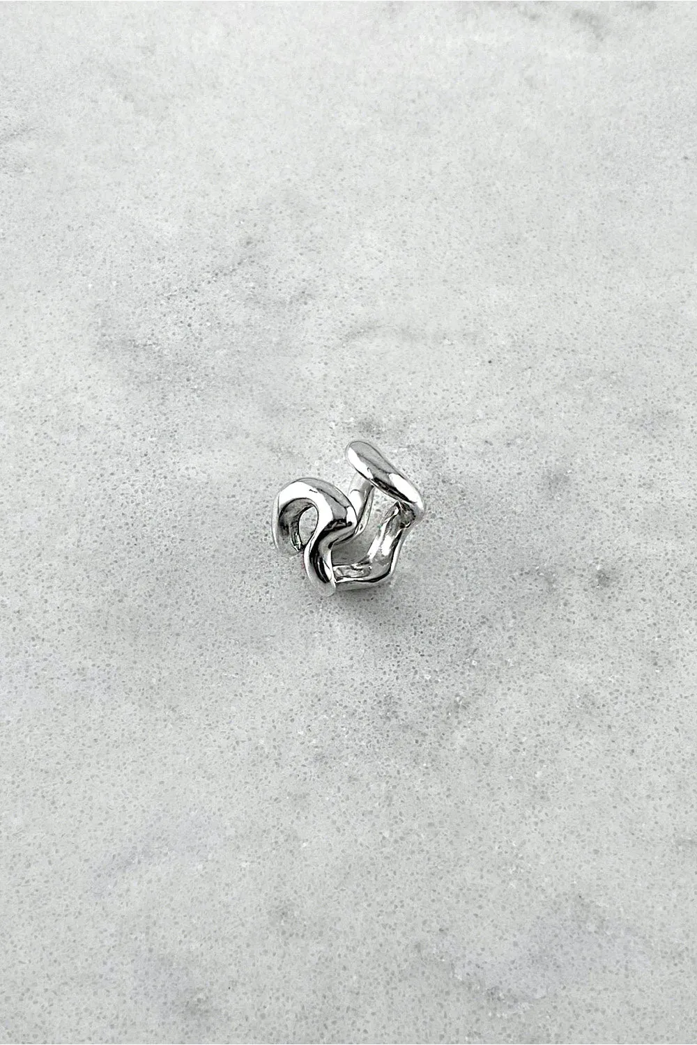 Paule Ear Cuff in Silver