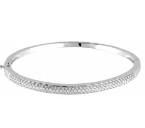 Pave Bangle 1 ctw