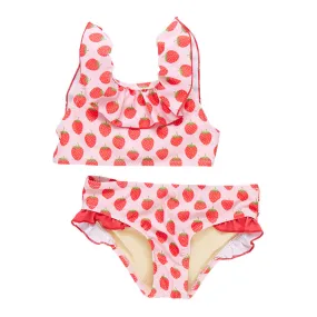 Pink Chicken Girls Ariel Bikini - Strawberries