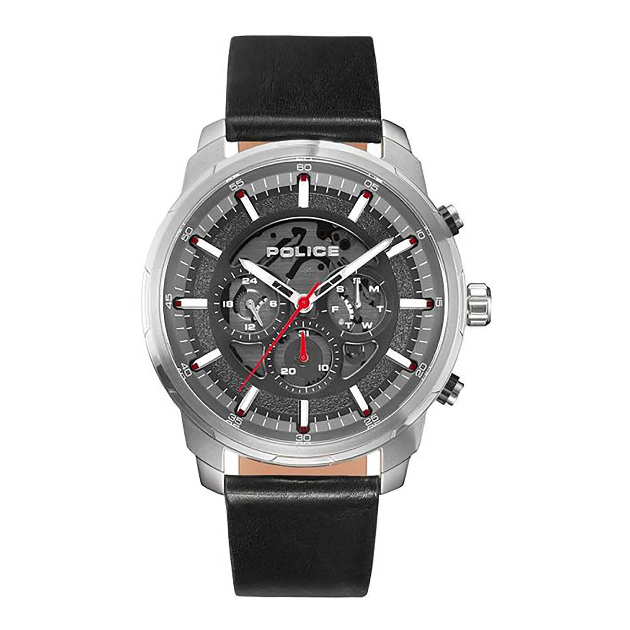 Police Stainless Steel Multi-function Men's Watch P15656JS-61