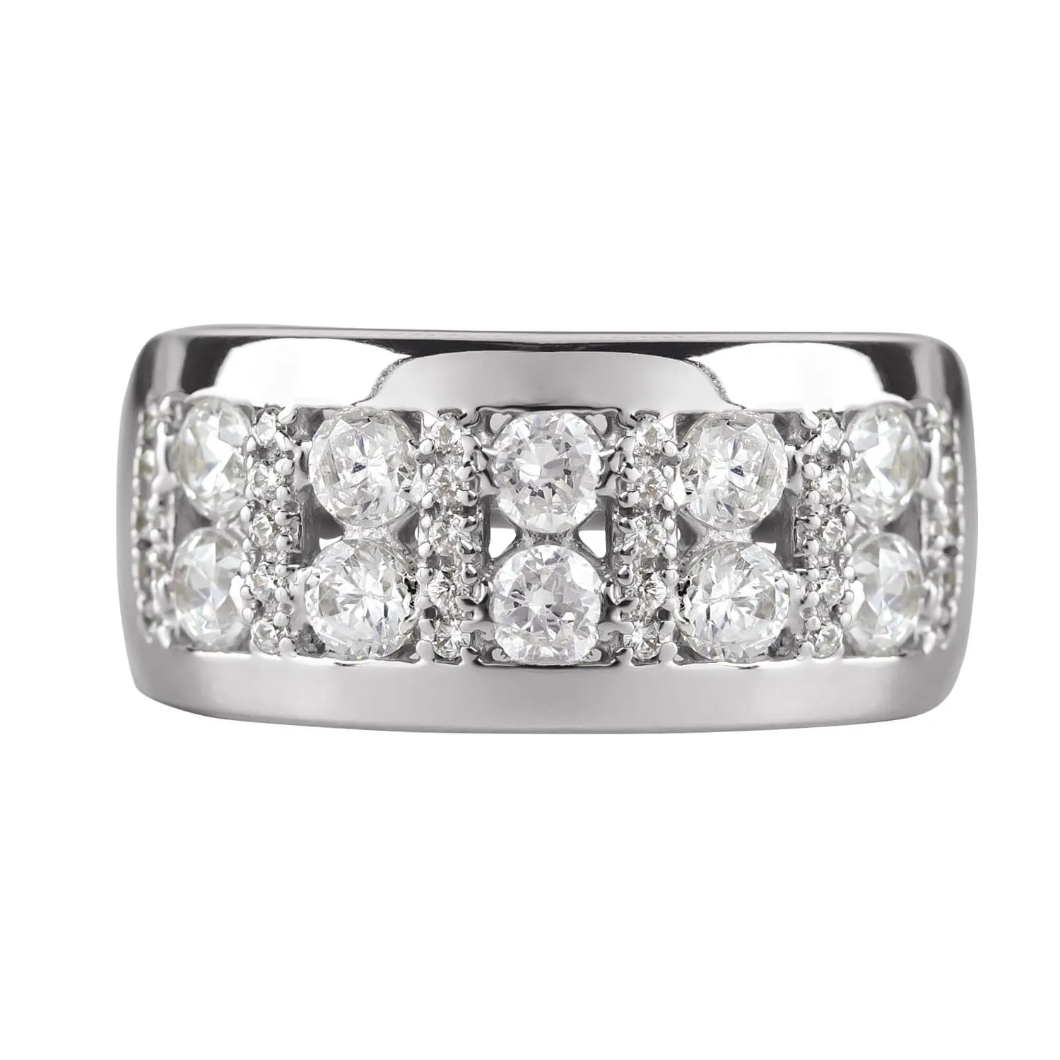 Promise Eternity Rhodium Ring