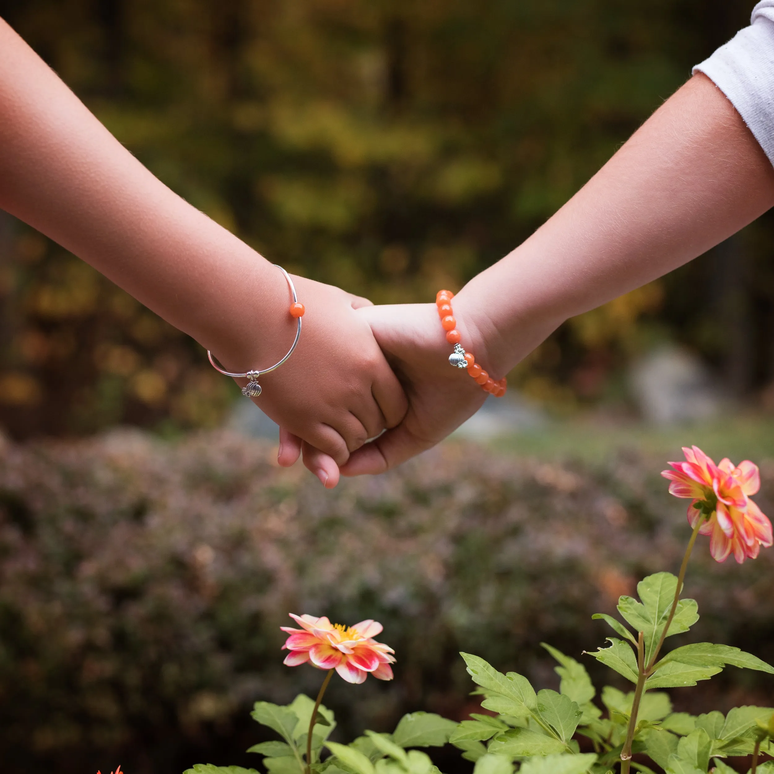 Pumpkin Bangle Bracelet