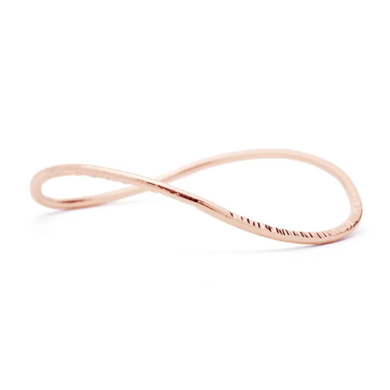 "Infinity" Slim Bangle