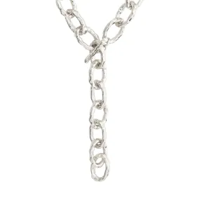 Reflect Silver Plated Cable Chain Necklace