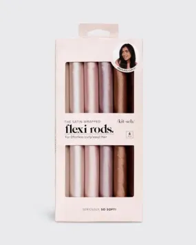 Satin Wrapped Flexi Rods - 6pc Set