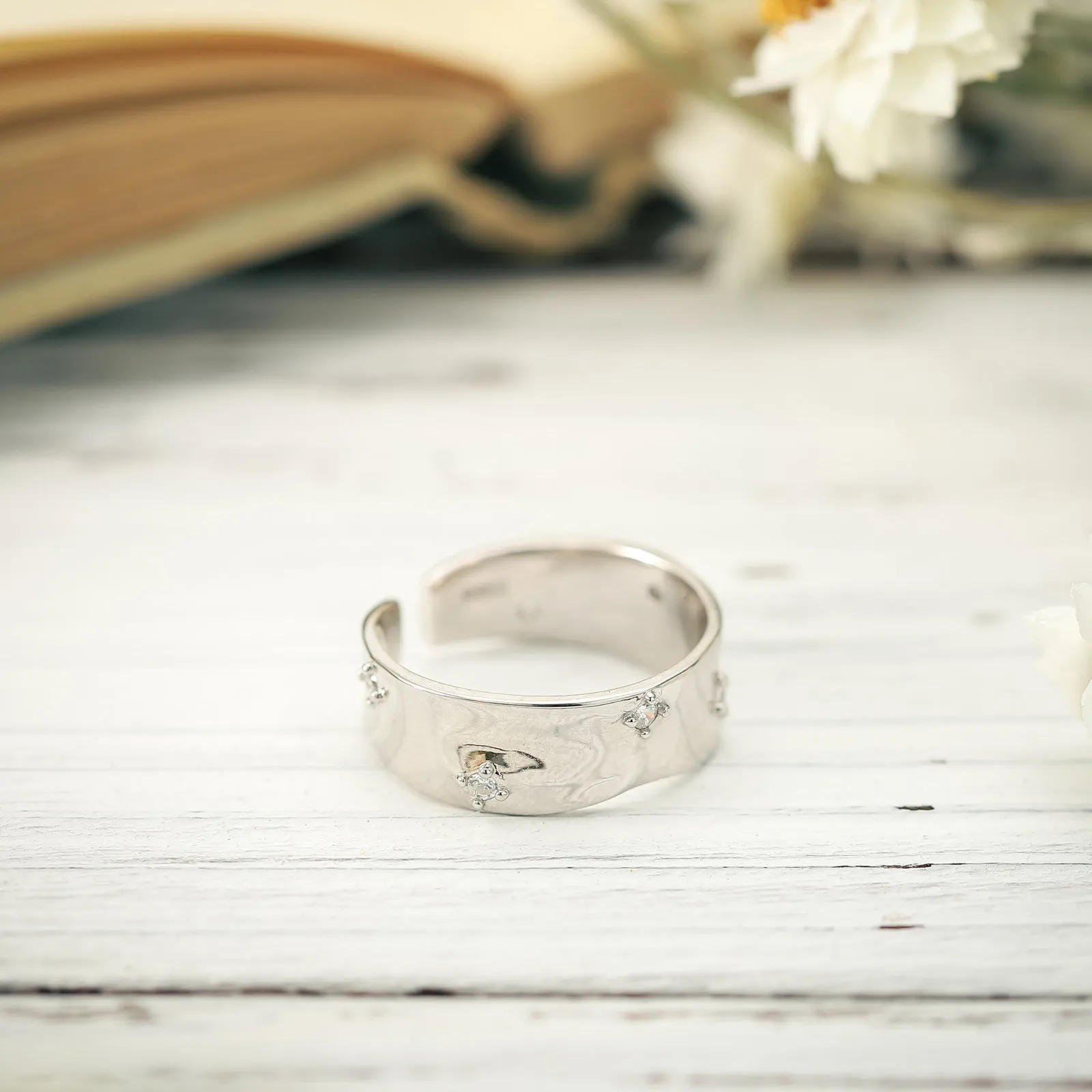 Silver Starry Ring