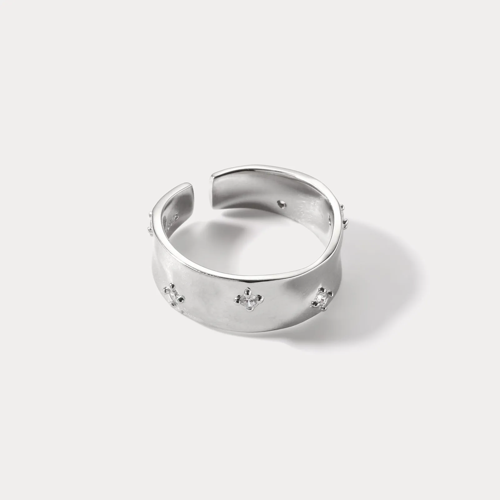 Silver Starry Ring