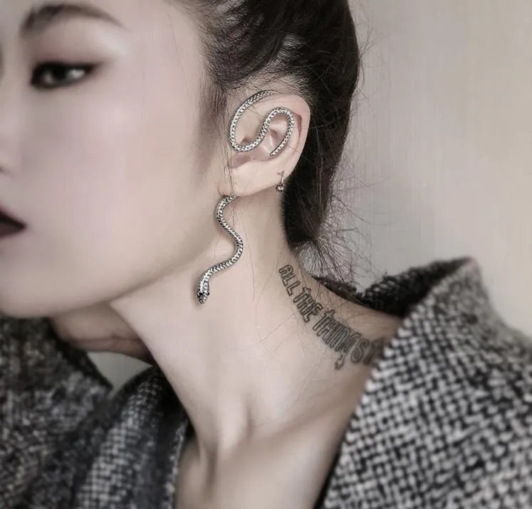 Slithering Snake Ear Cuffs