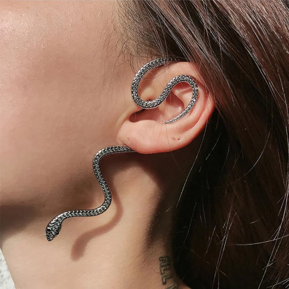 Slithering Snake Ear Cuffs